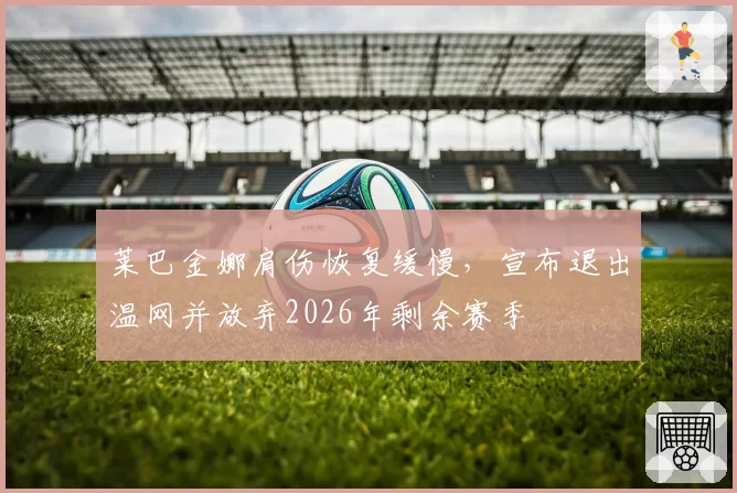 莱巴金娜肩伤恢复缓慢，宣布退出温网并放弃2026年剩余赛季